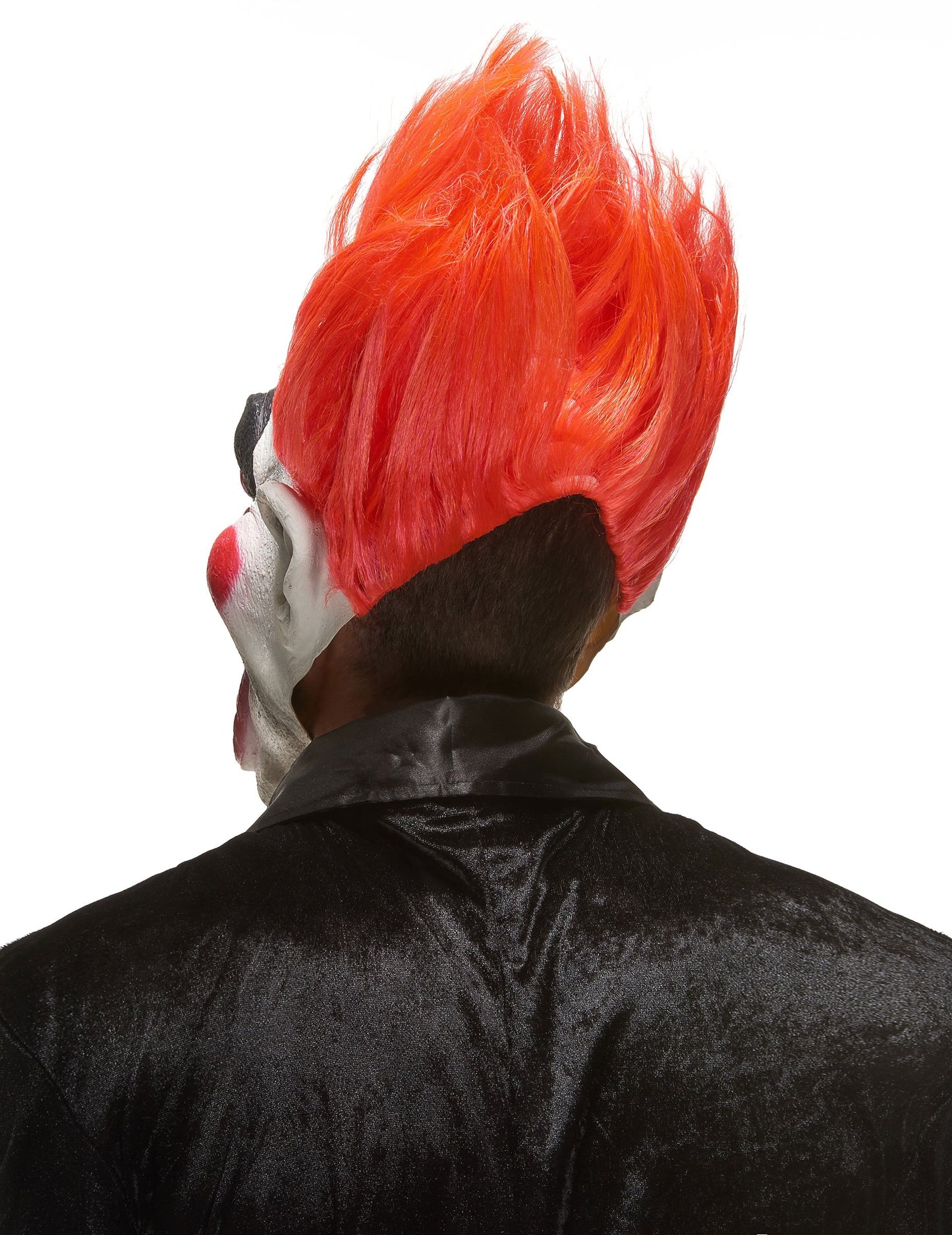 Latexová maska klauna z Halloweenu dospelých peklo