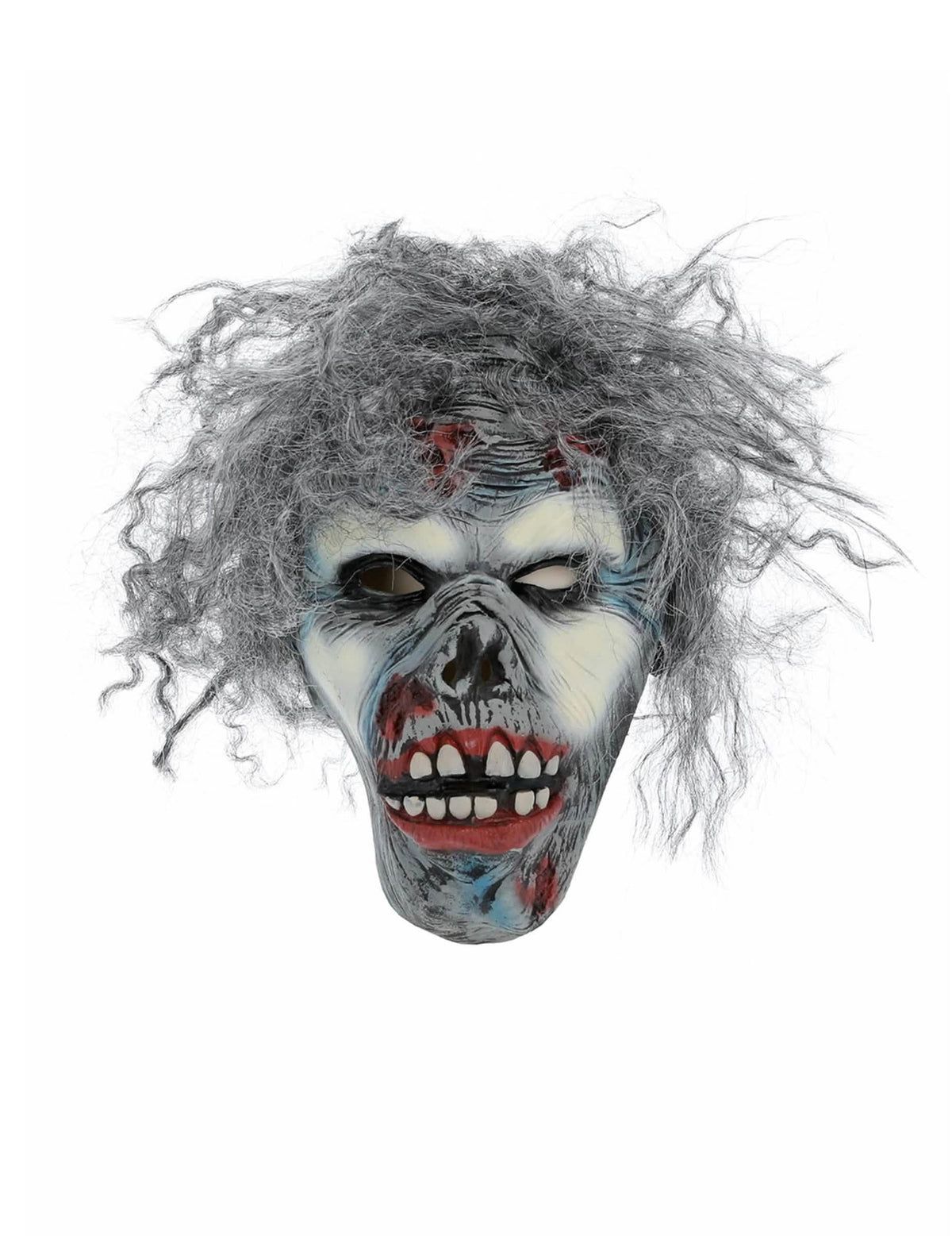 Pohľad spredu na masku zombie pre dospelý