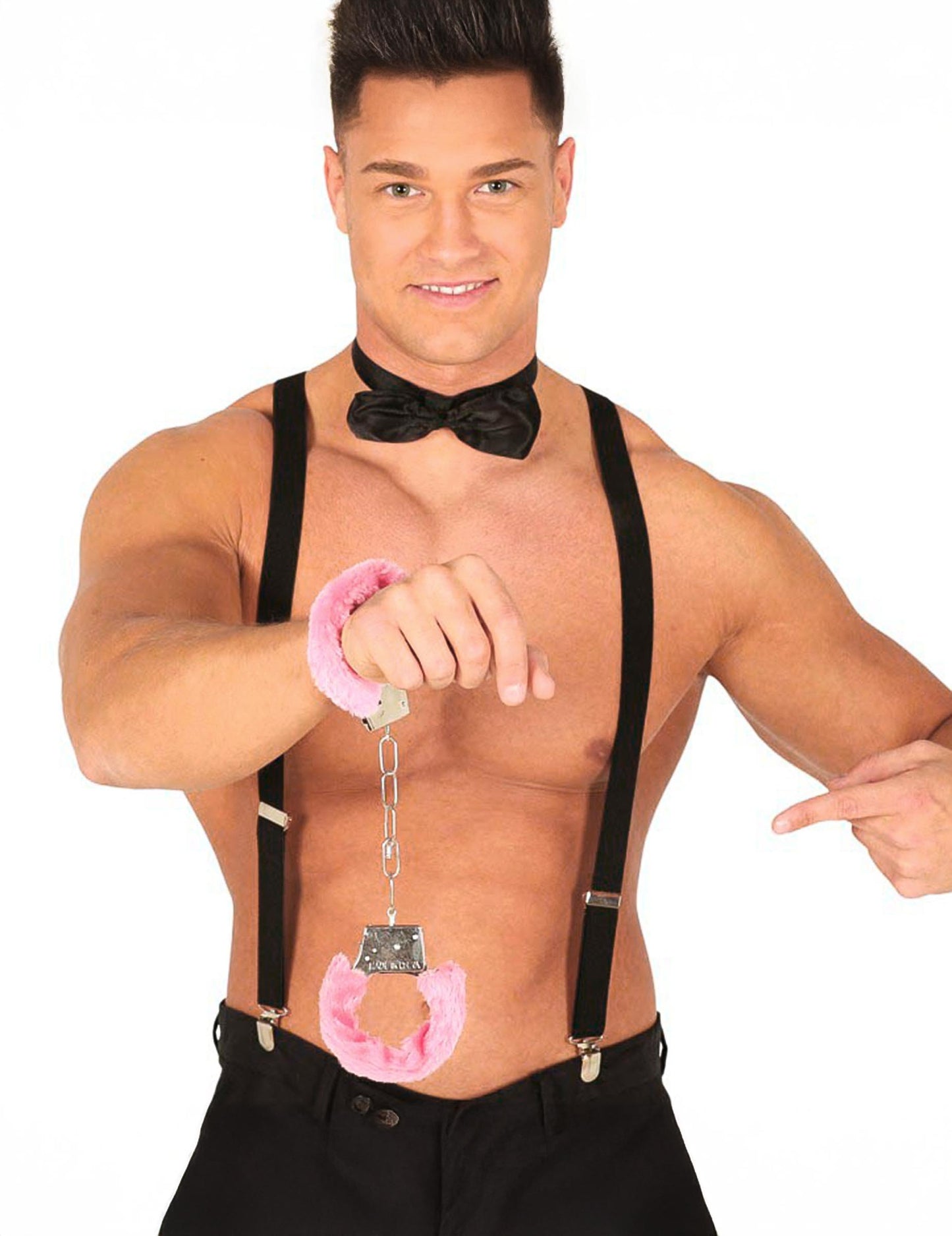 Púty pre dospelých ružových kožušiny