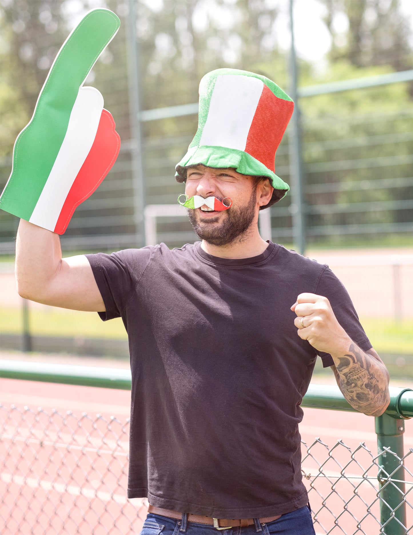 Podporte fúzy Taliansko Dospelý