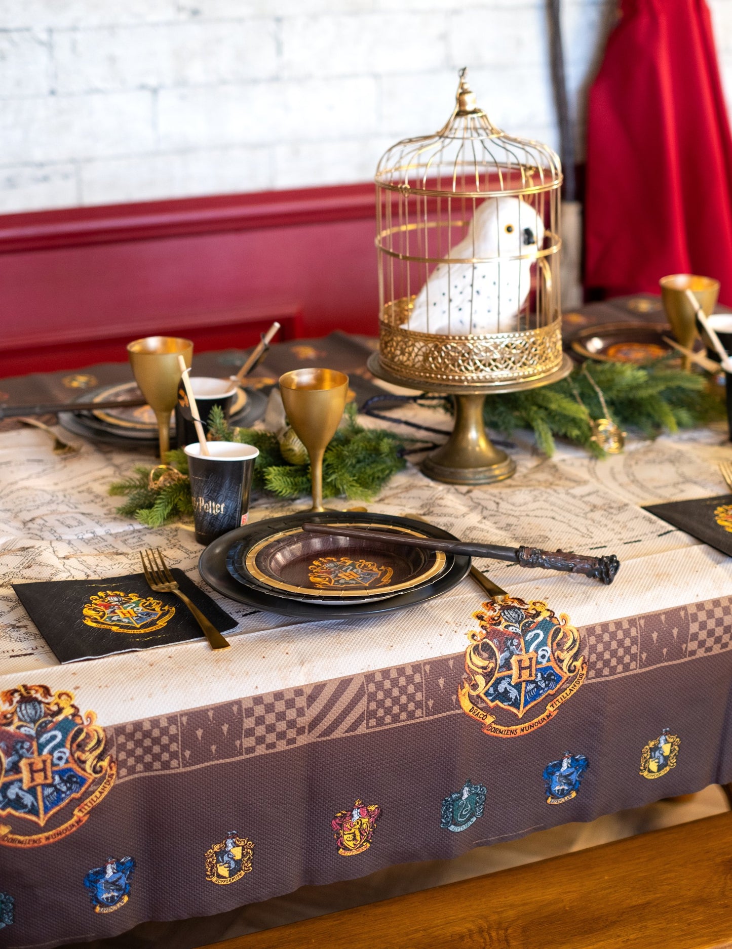 Obrus na kartu Marauder 120x180 cm Harry Potter