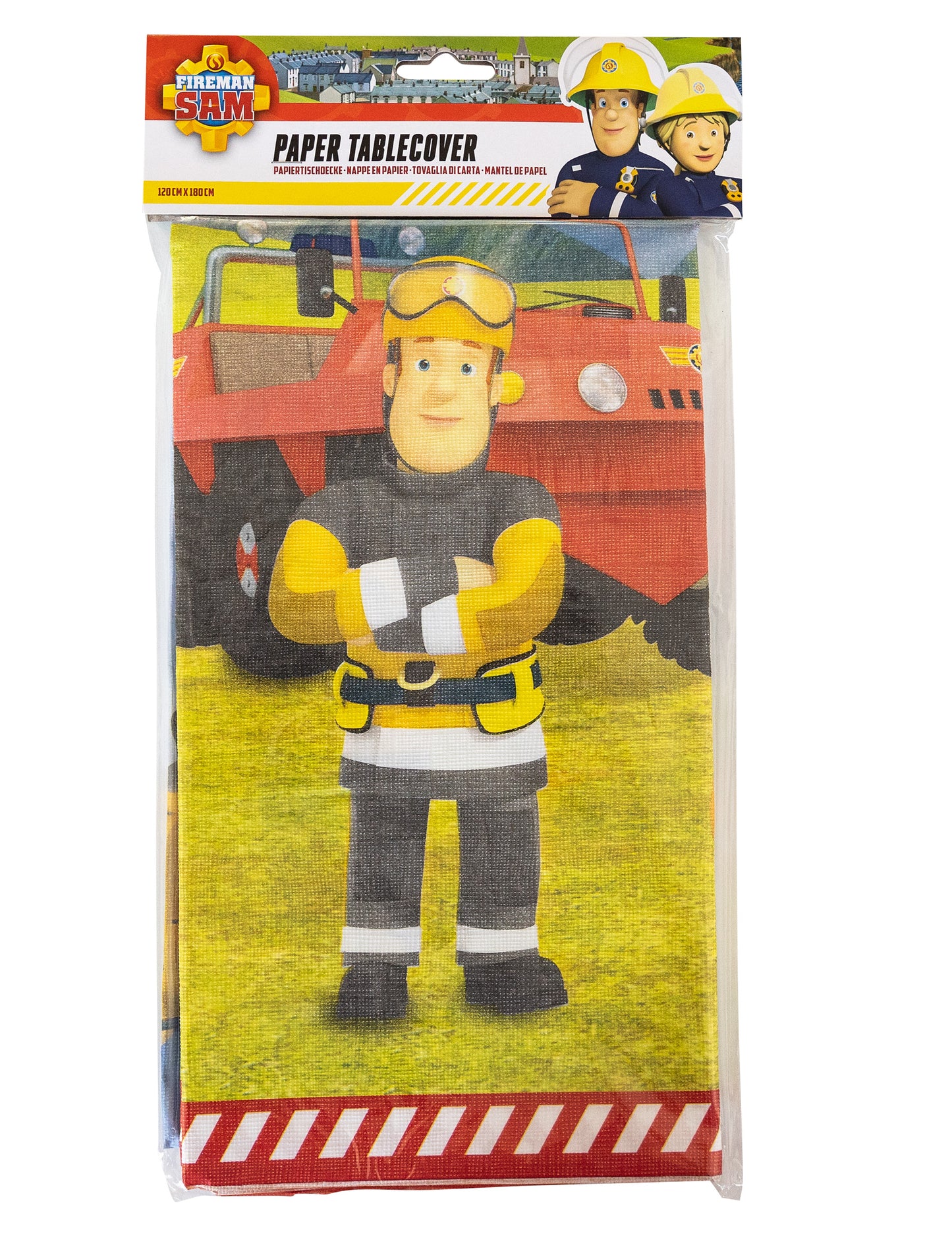 Papierový obrus Fireman Sam™ 120 x 180 cm