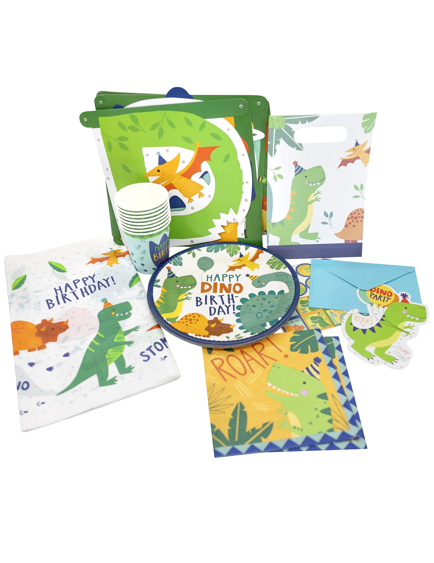 51-dielny balíček dinosaurov k narodeninám