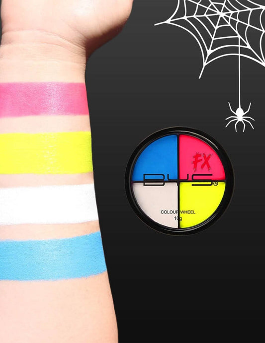 Paletka make-up 4 neónové farby 10 g