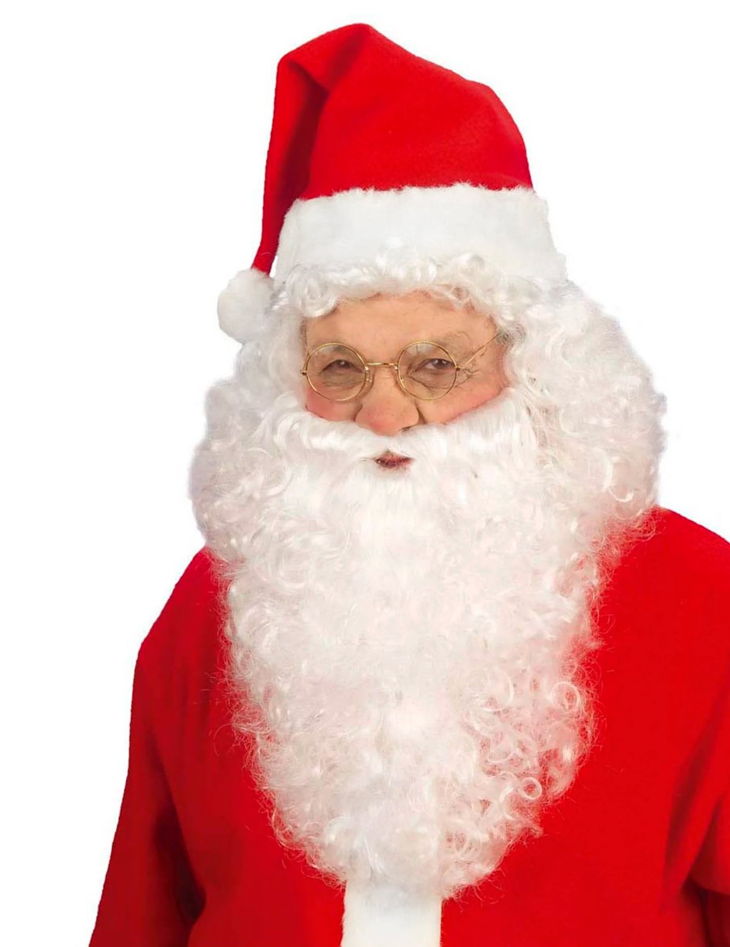 Parochňa s dospelým Santa Claus brada