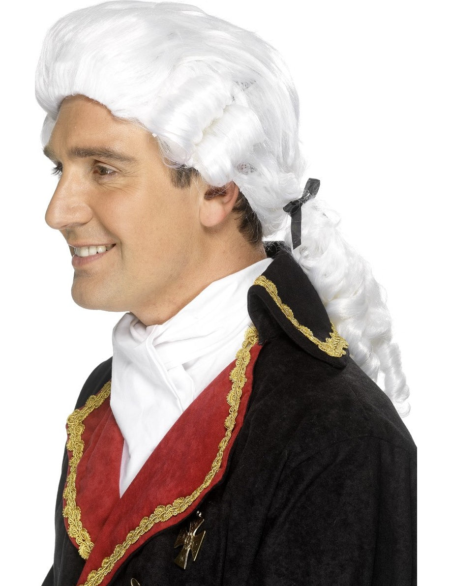 Dospelá baroková biela parochňa