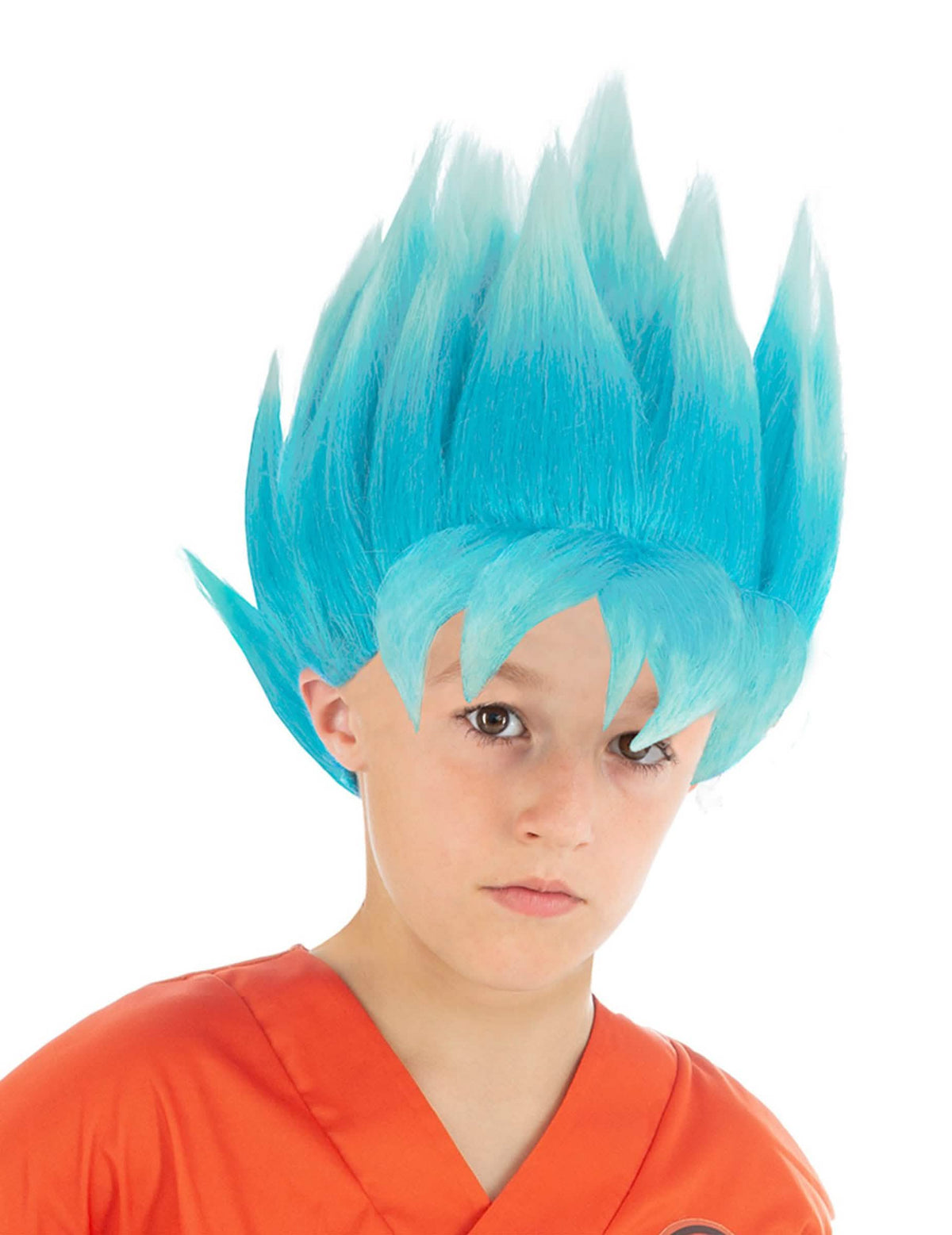 Modrá pichľavá detská parochňa Goku Saiyan Super Dragon ball™