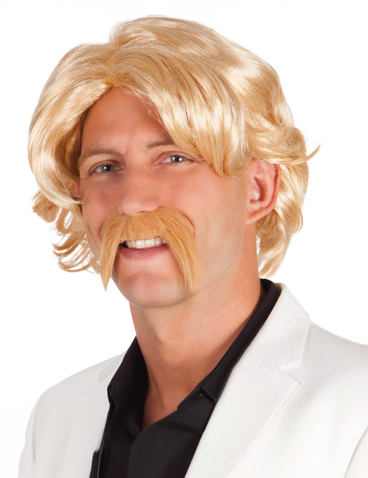Parochňa s fúzmi pre muž blondýna
