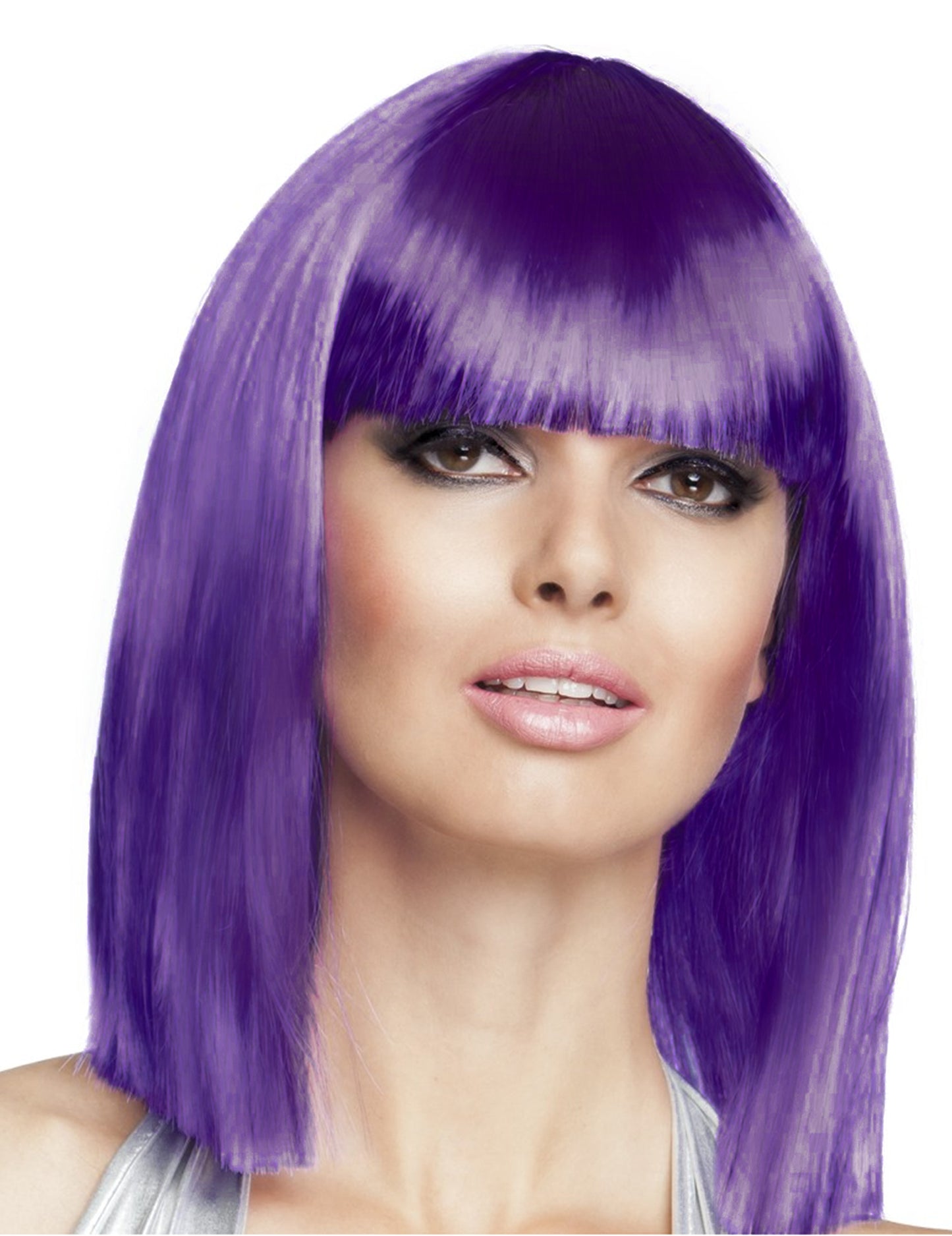 Dámska fialová parochňa pôrodnej asistentky