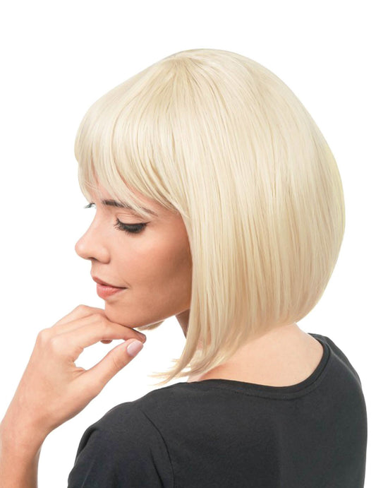 Luxusná dámska blond štvorcová parochňa na úpravu