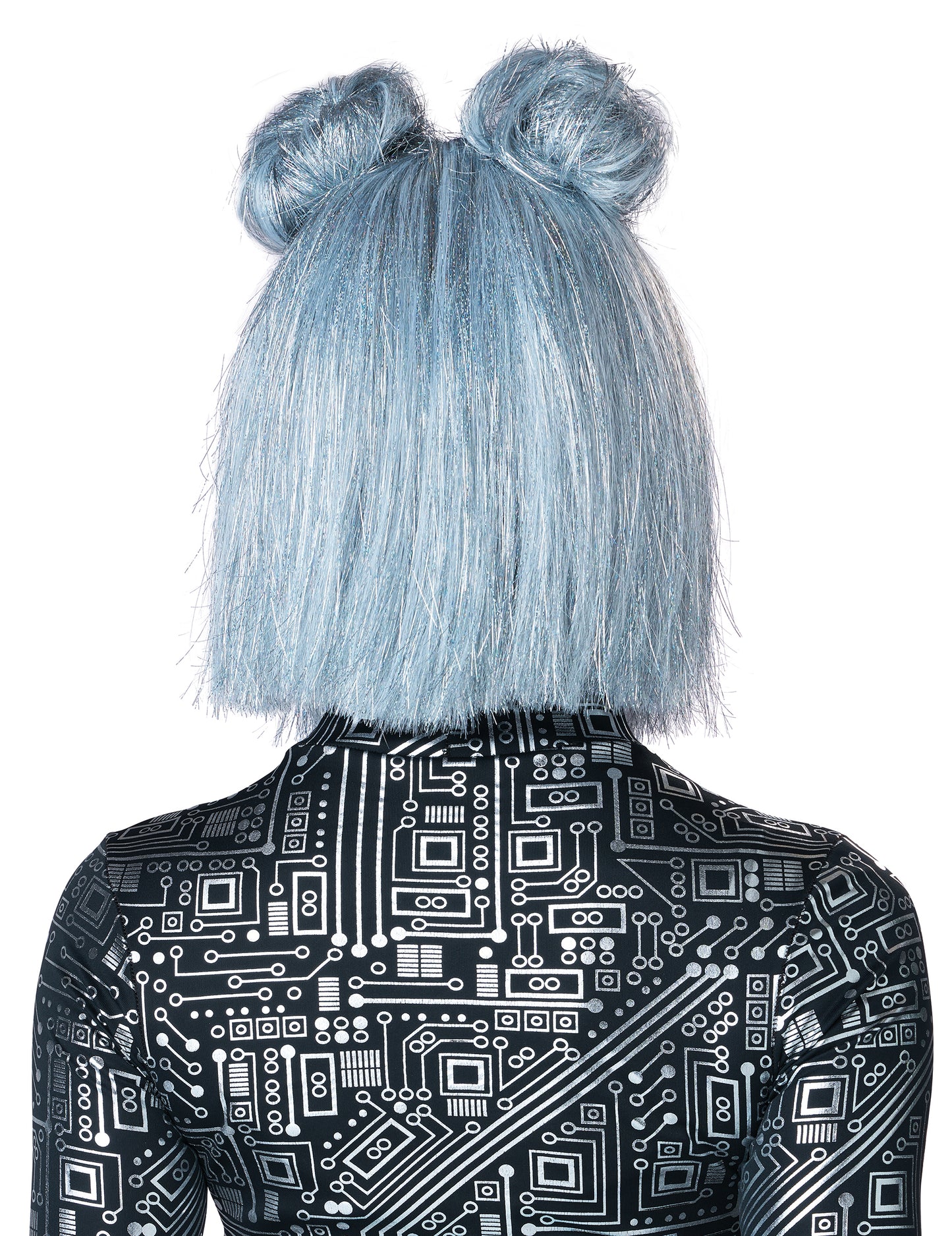 Dámska strieborná parochňa