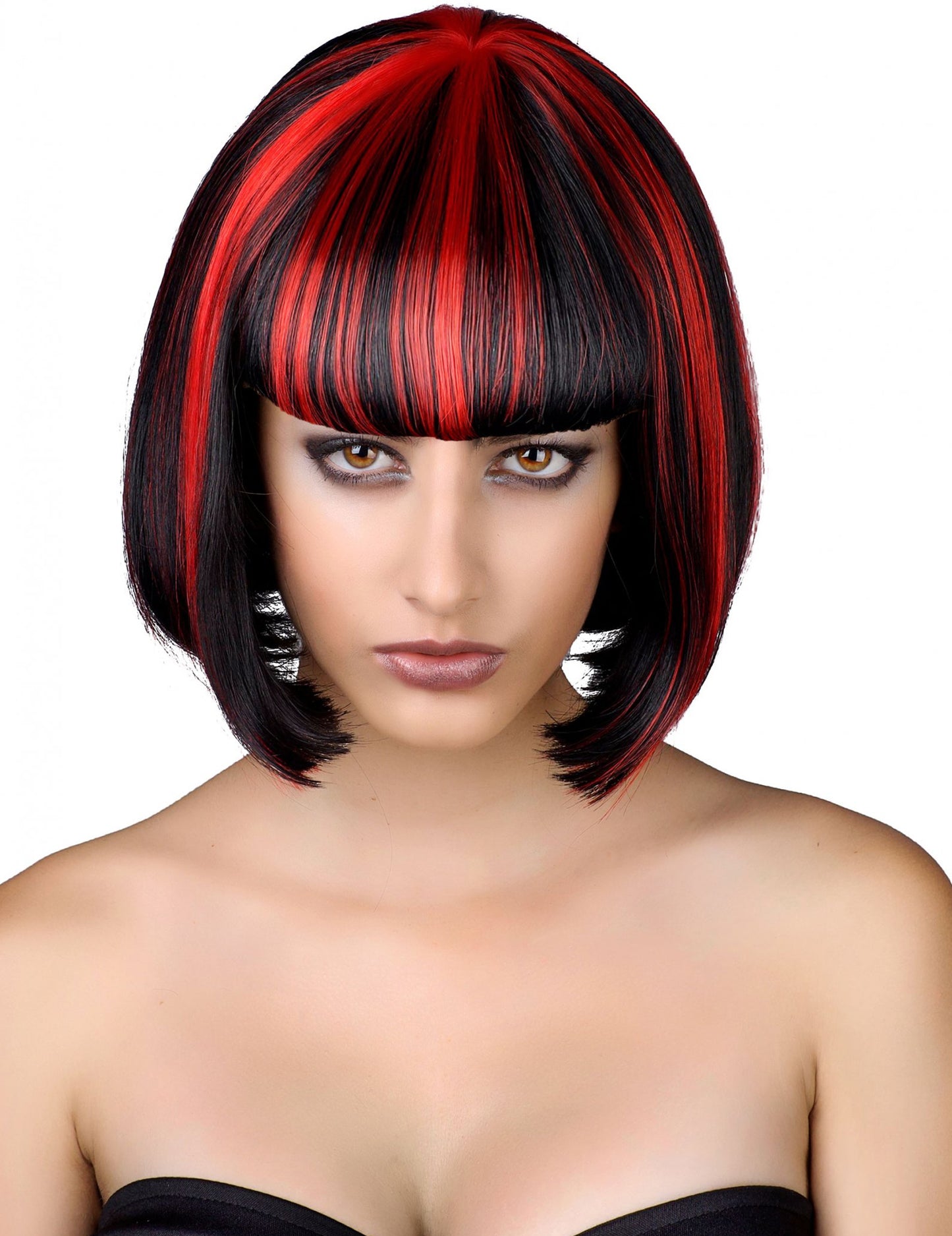 Halloween žena démonická parochňa