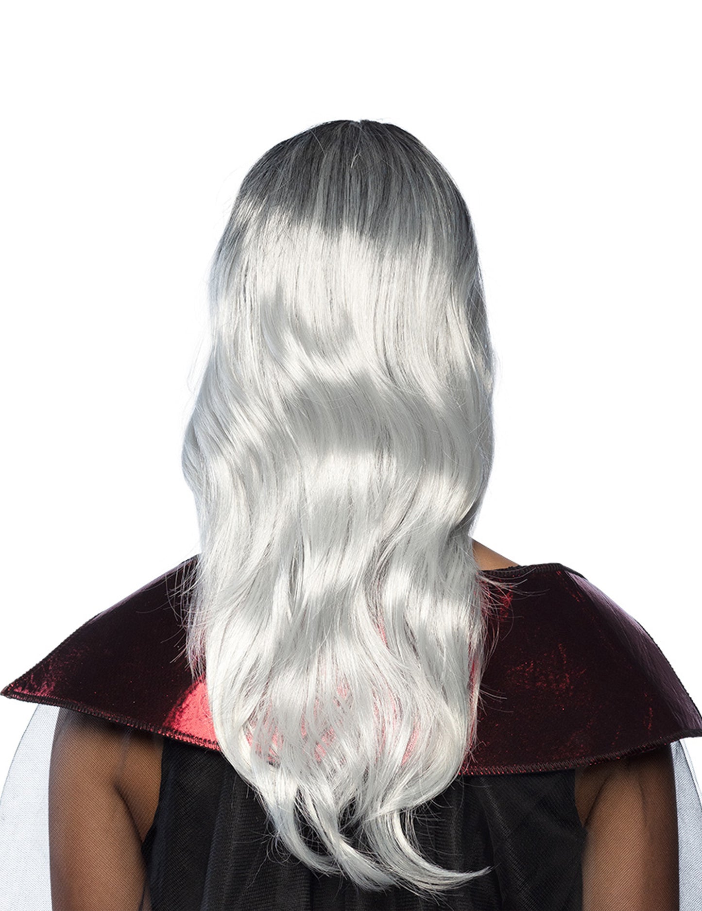 Dlhá biela a šedá parochňa Halloween dospelí