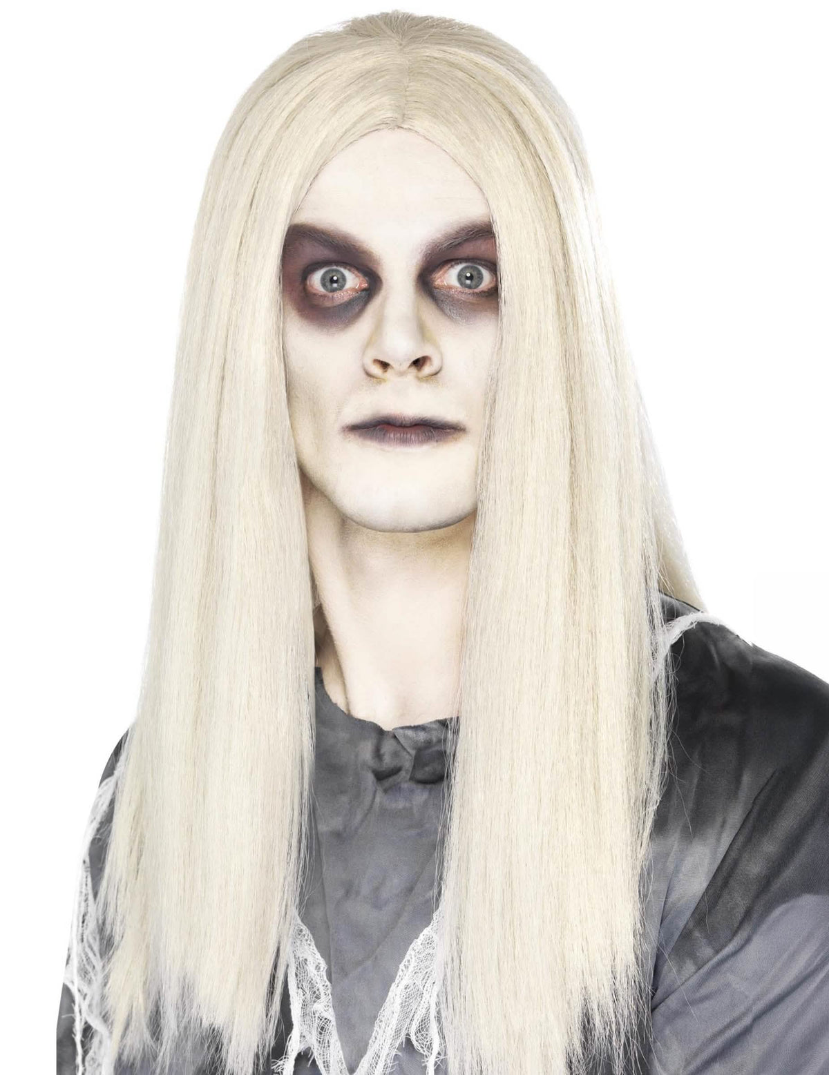 Dlhá biela indiánska parochňa pre muž