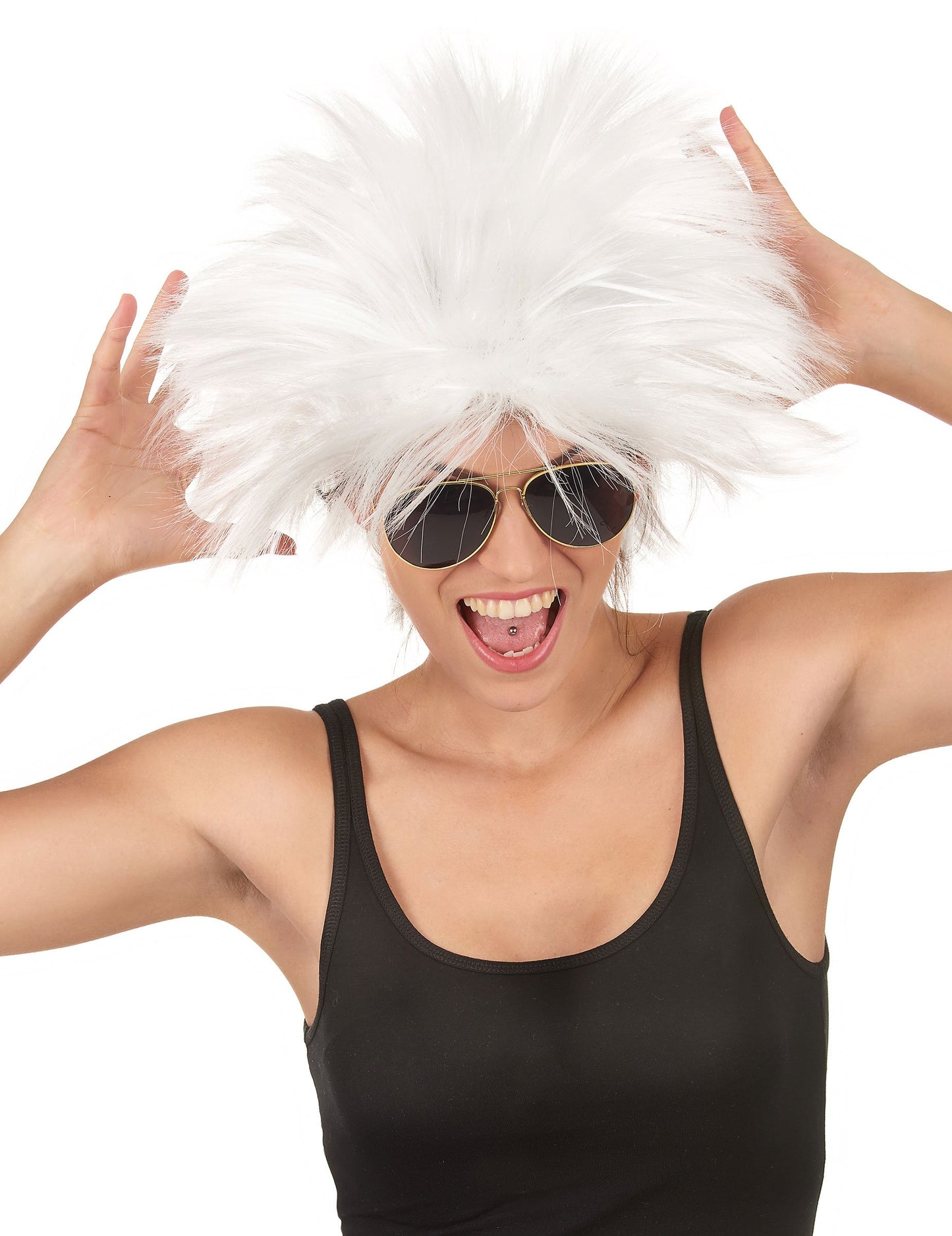 Dámska parochňa bieleho rocku