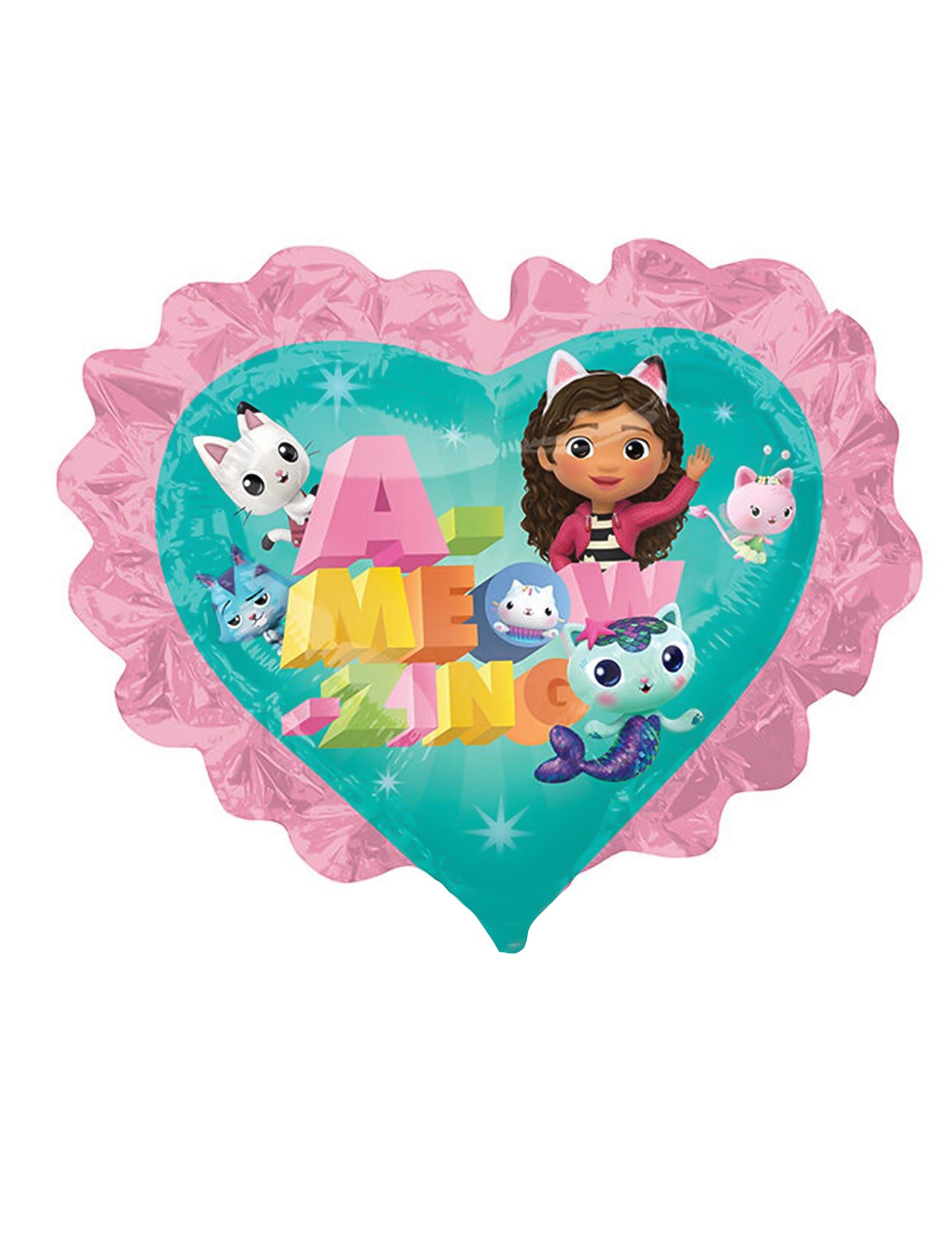 Balón s malým hliníkom Gabby a Magic House 22 cm