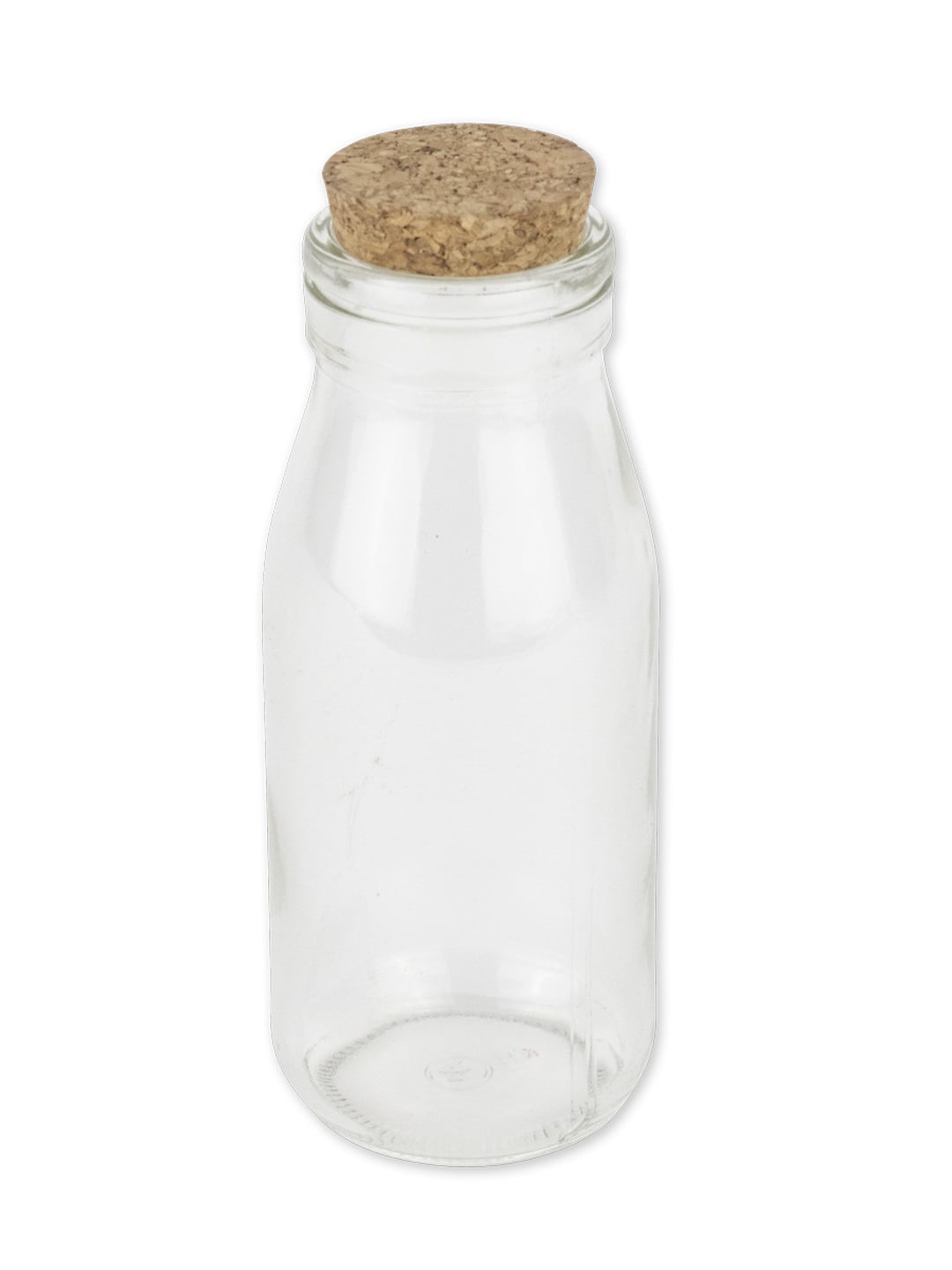 Bouteille en verre candy bar pour mariage avec bouchon en liège