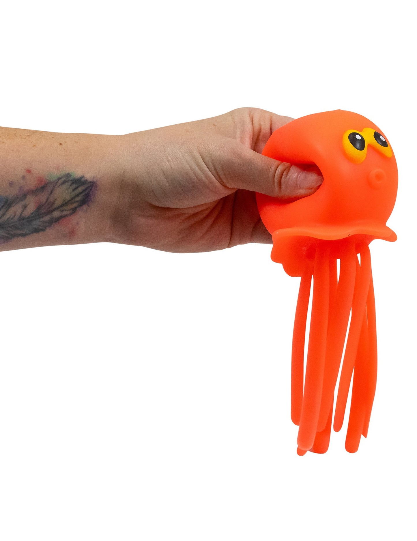 Hračka chobotnice s efektom vodného prúdu