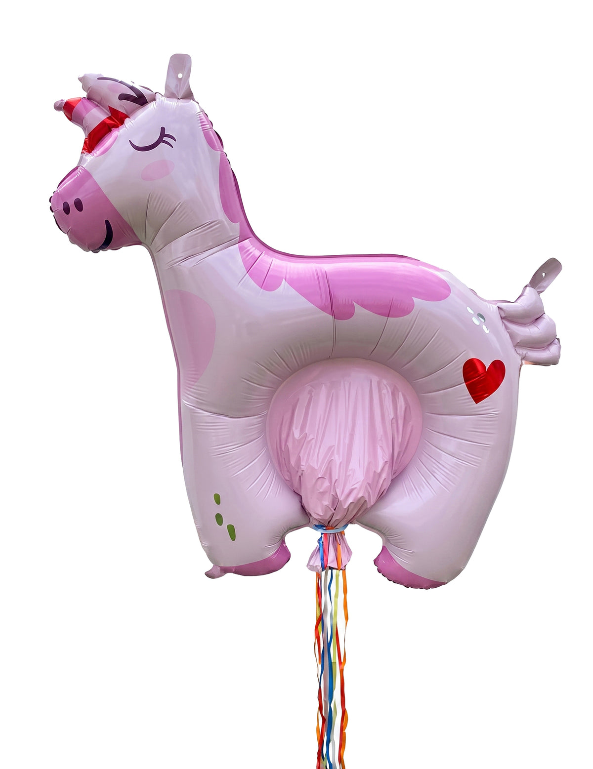 Piñata Jednorožec fóliová 120 cm opakovane použiteľná