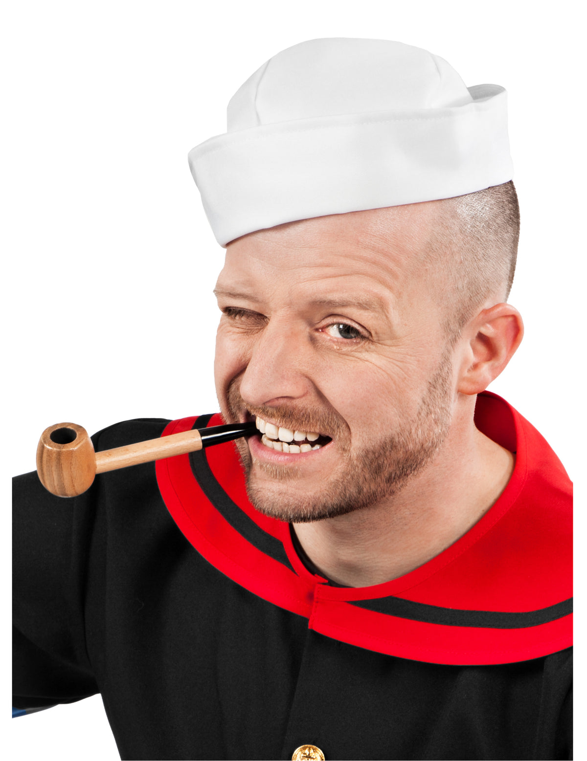Fajka Popeye™ pre dospelý hnedá a čierna