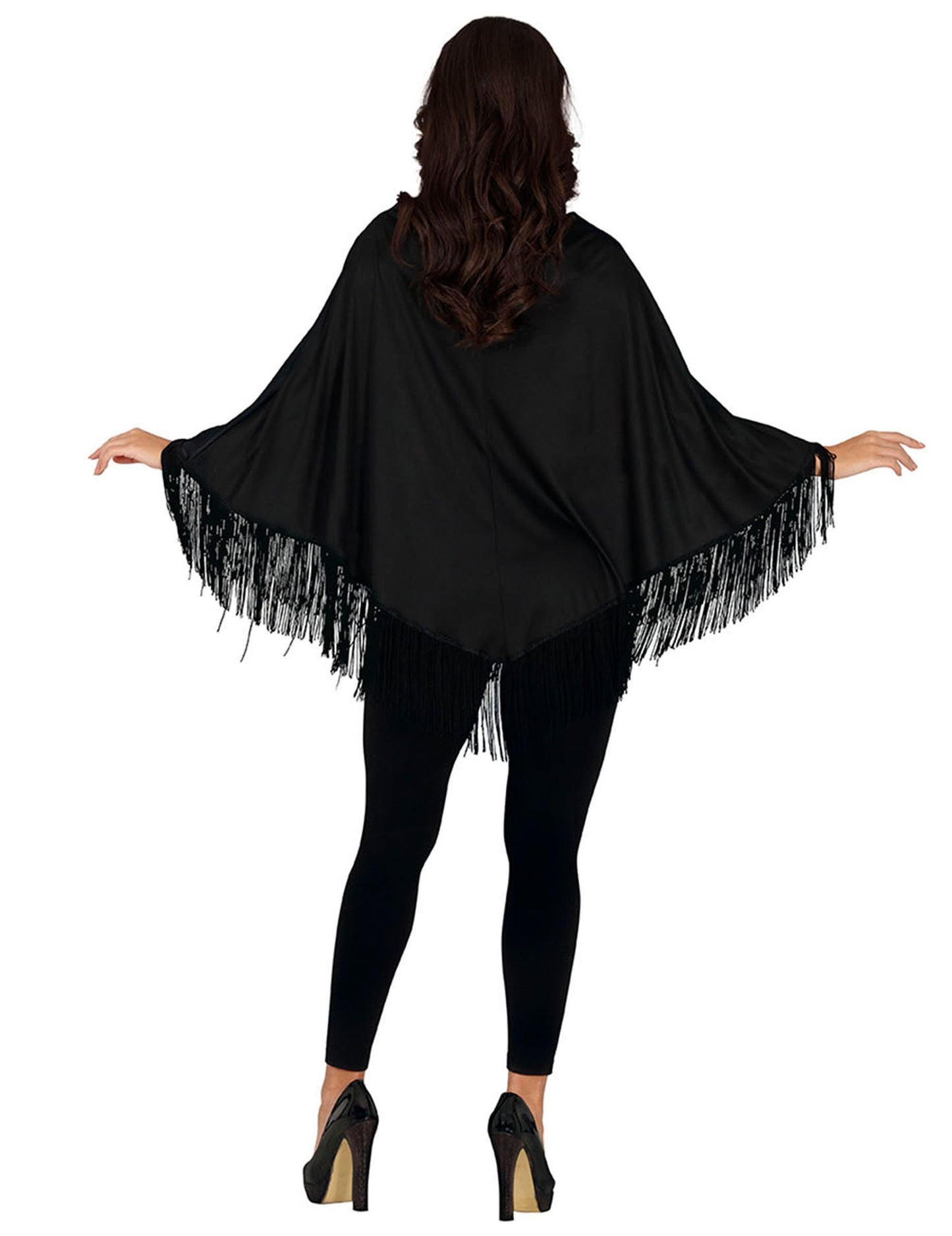 Poncho farebná kostra dia de los muertos dospelých