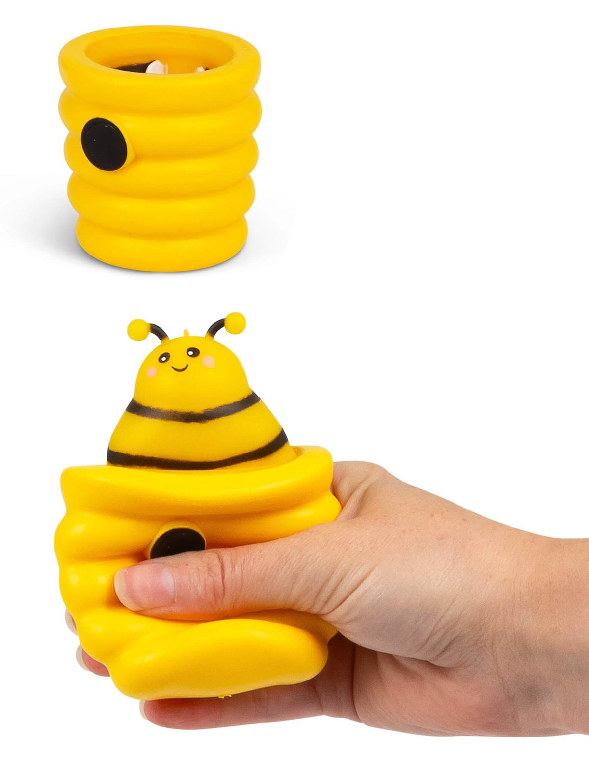 Hračka Pop Up včely pre dieťa žltá a čierna