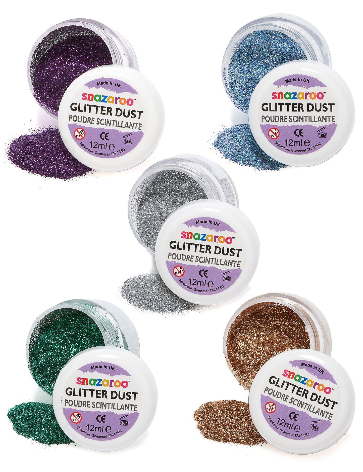 Šumivý prášok SNAZAROO 12 ml