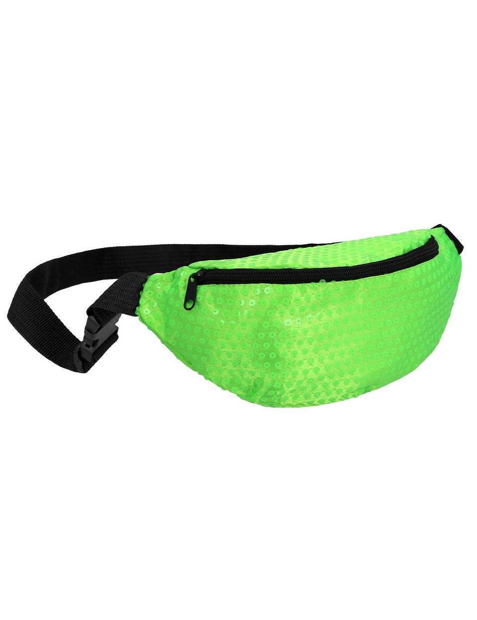 Fluo zelený banánový vrecko