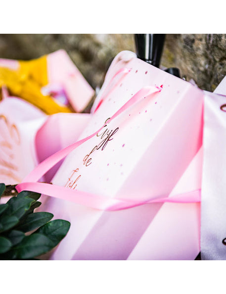 Rose Gold Rose Folia Bag 15 x 20 cm