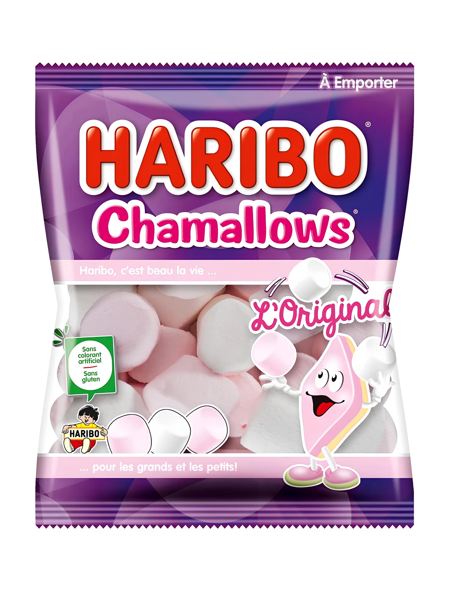 Haribo chamallows candy taška