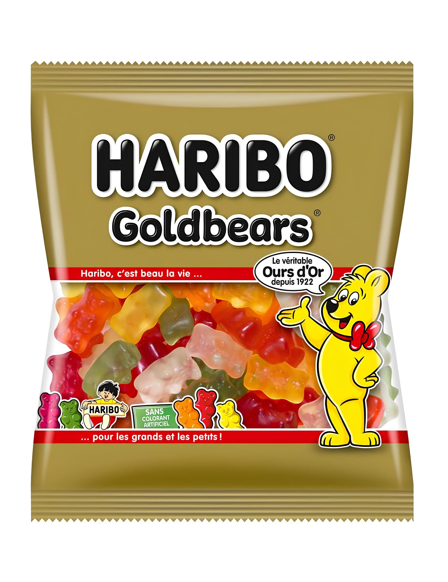 Haribo Candy Bag Zlatý medveď 120 g.