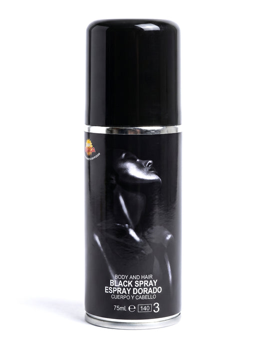 Black Glitter Body Spray 75 ml