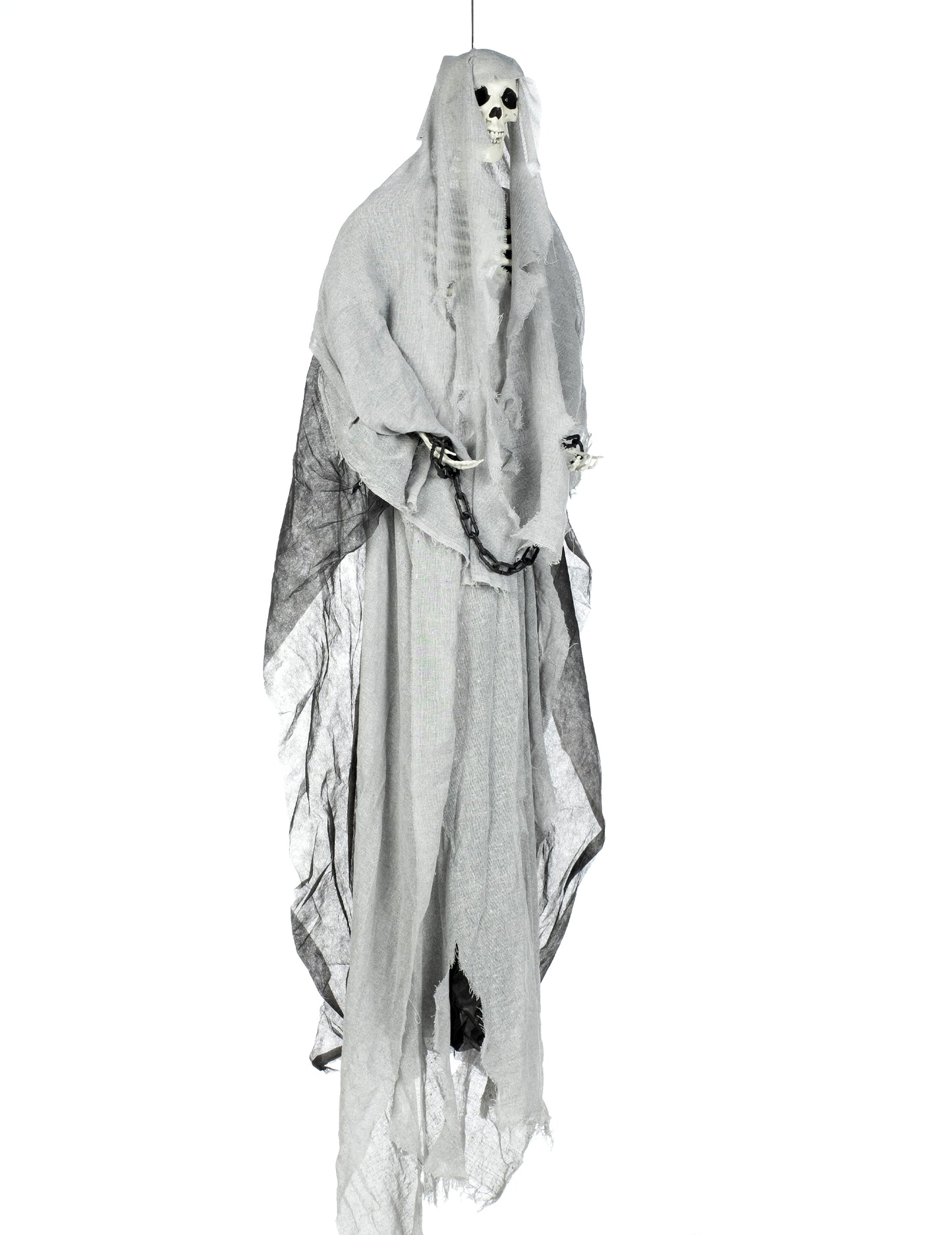Halloween Grey Hanging Skeleton 180 cm