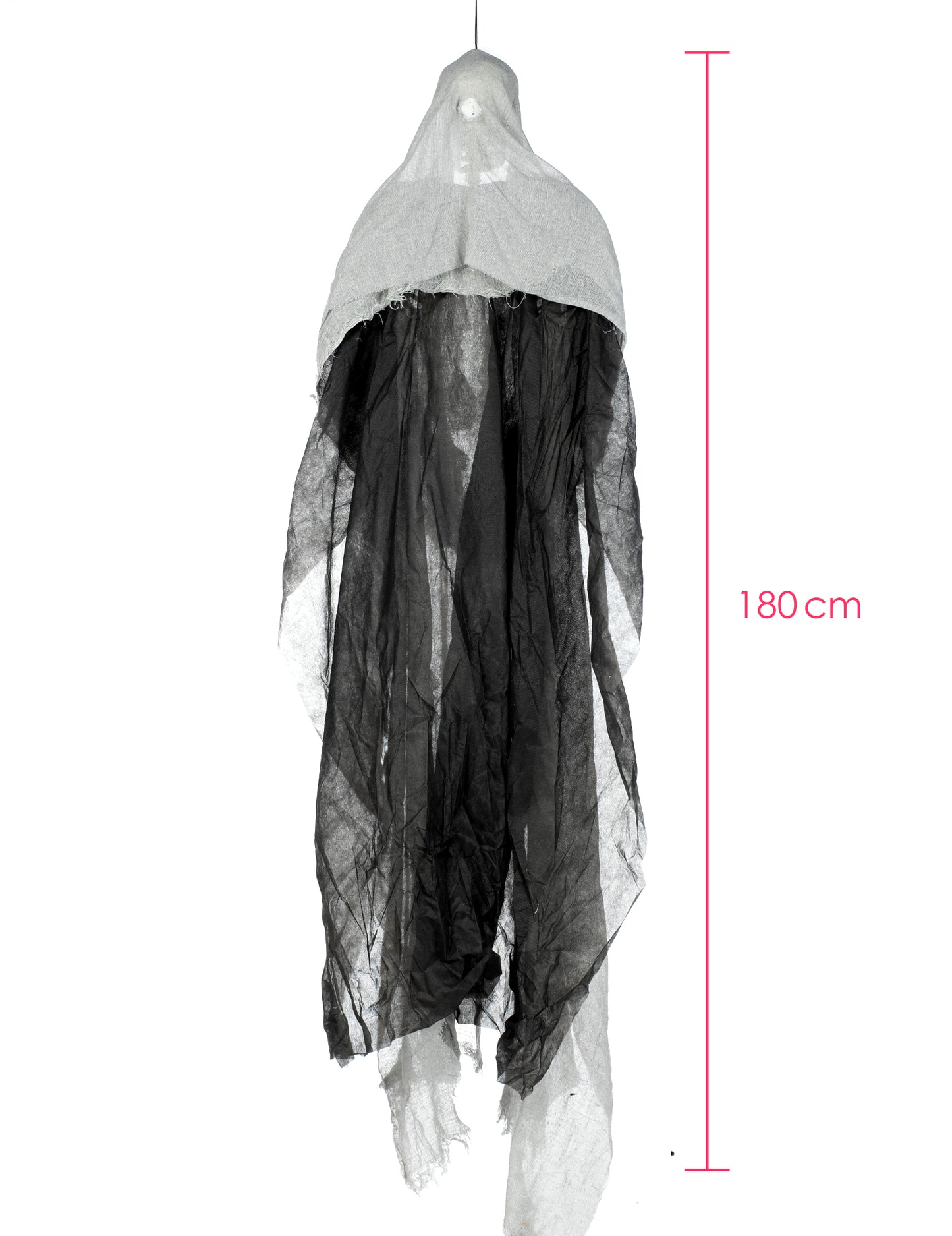 Halloween Grey Hanging Skeleton 180 cm