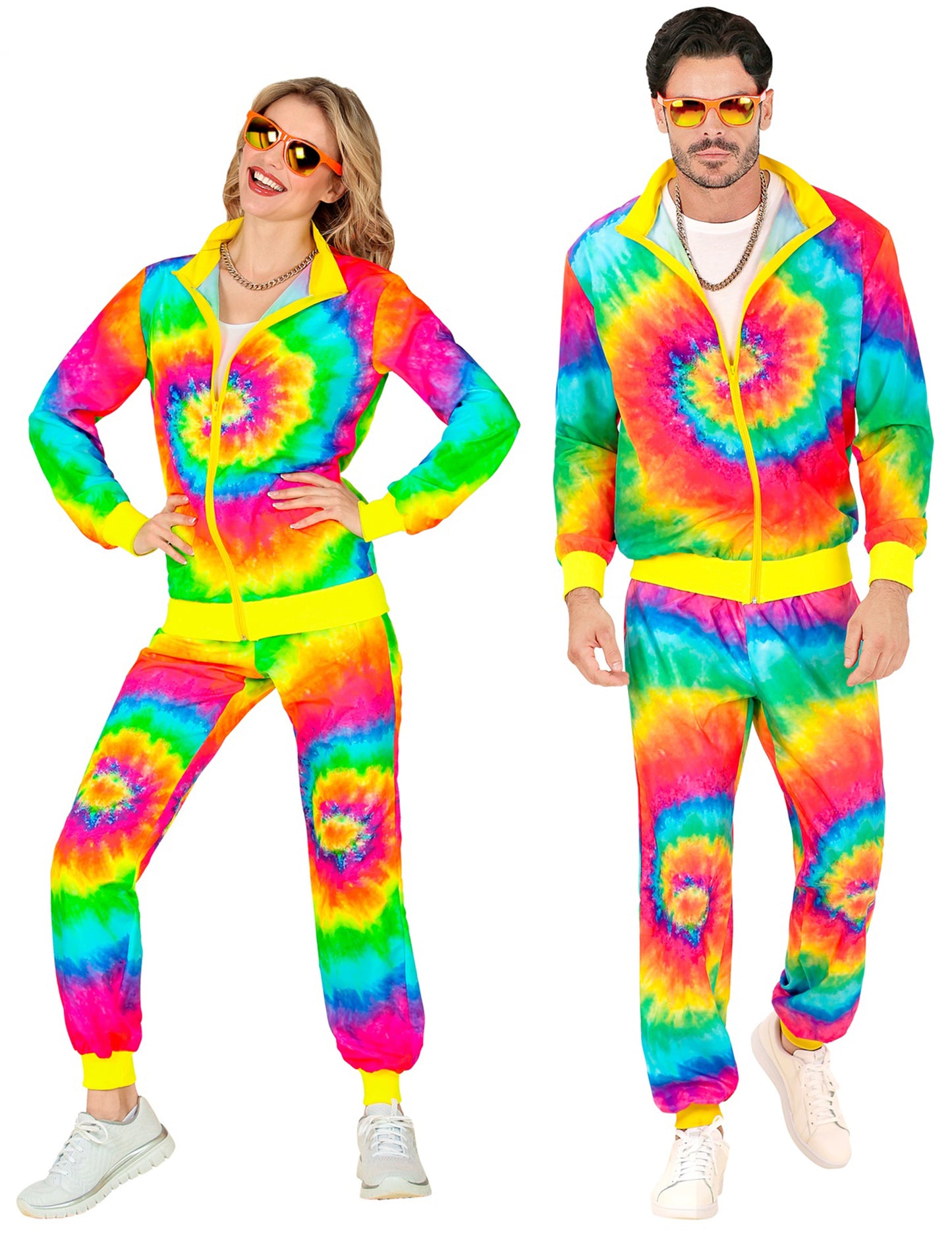 Kravata a farbivá fluo veľké dospelé dospelé dospelé dospelé osoby