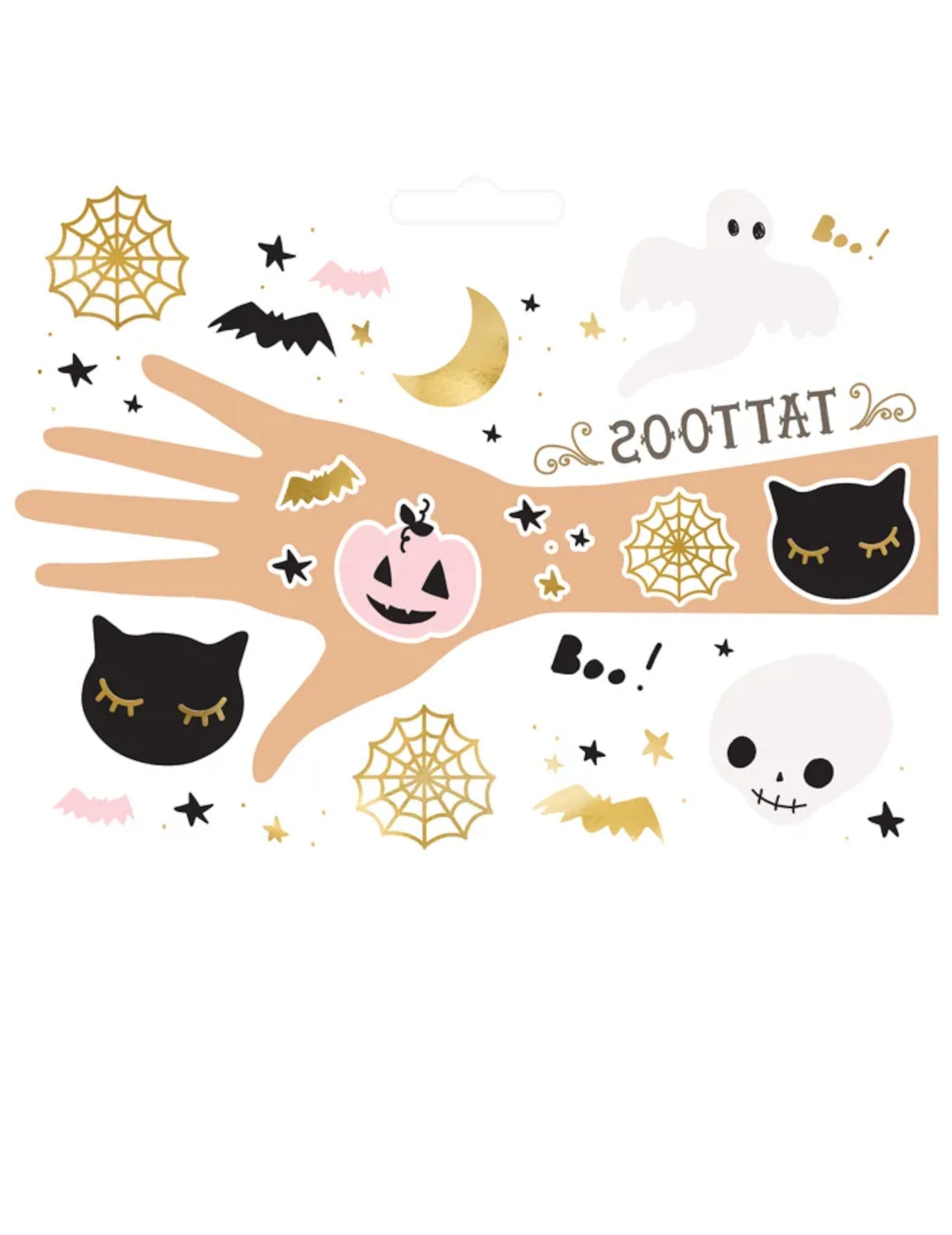 Halloween dočasné tetovanie 20 tetovania