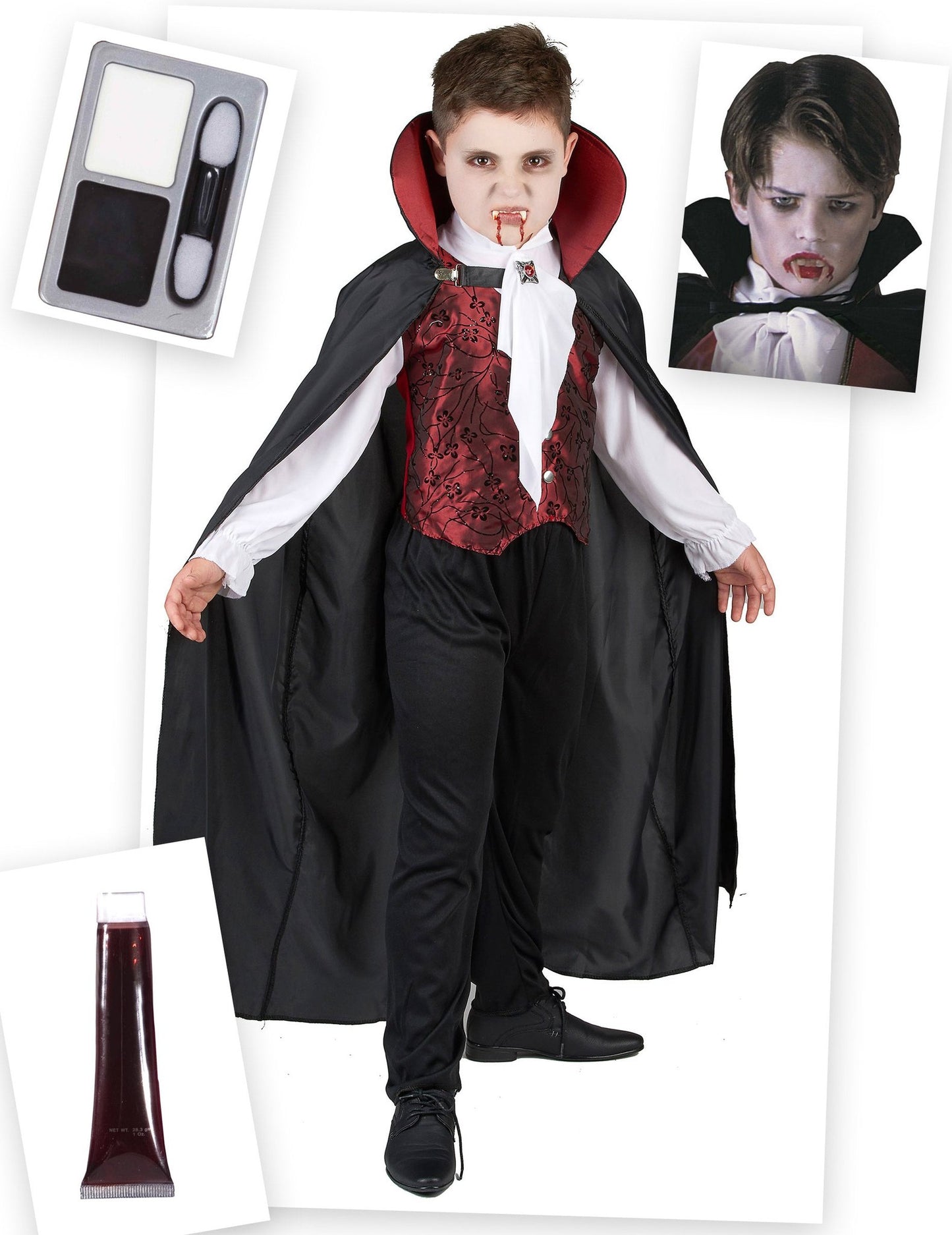 Balík detský kostým upíra na Halloween