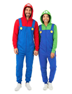 Kostýmy Mario a Luigi pre páry