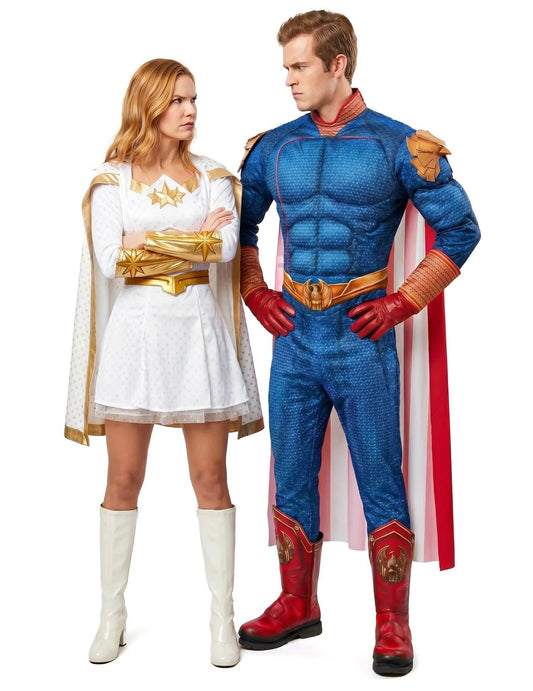Párový kostým Stella a The Protector The boys™ pre dospelých