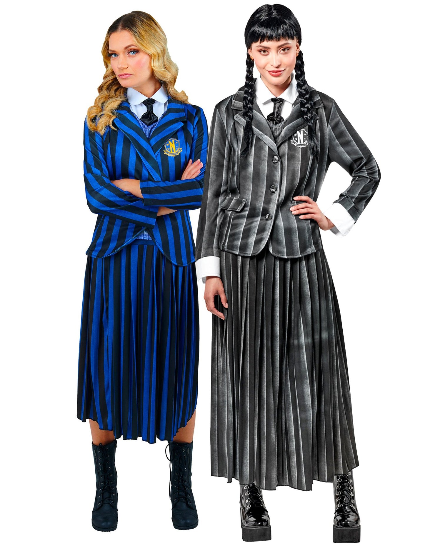Párový kostým školskej uniformy Mercredi Addams™