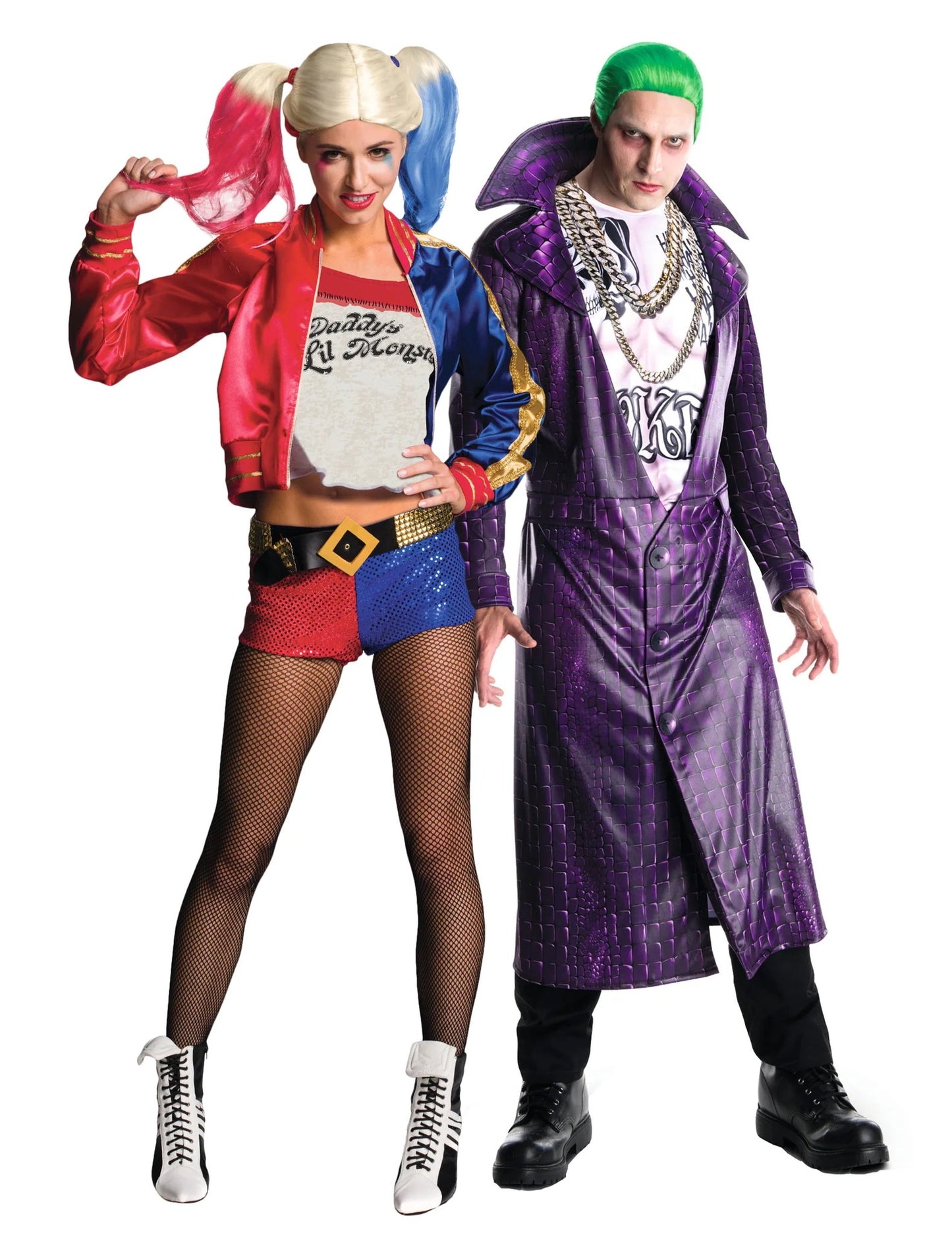 Párový kostým Joker™ a Harley Quinn Suicide Squad™ pre dospelých
