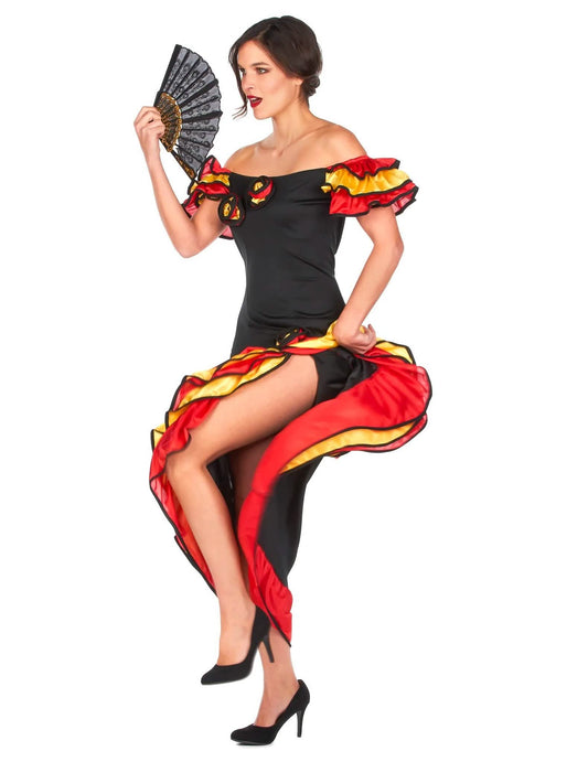 Kostým flamenco tanečnice pre pár matka a dcéra