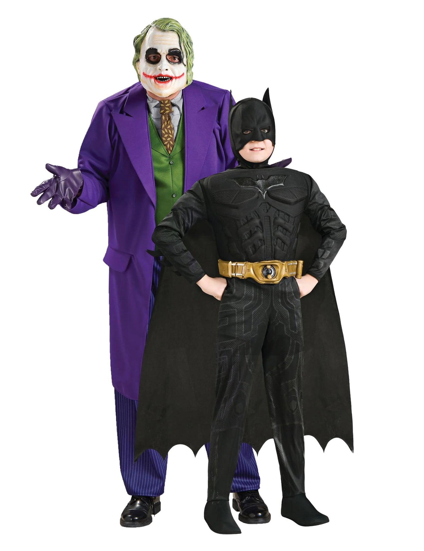 Kostým pre pár Batman a Joker otec a syn
