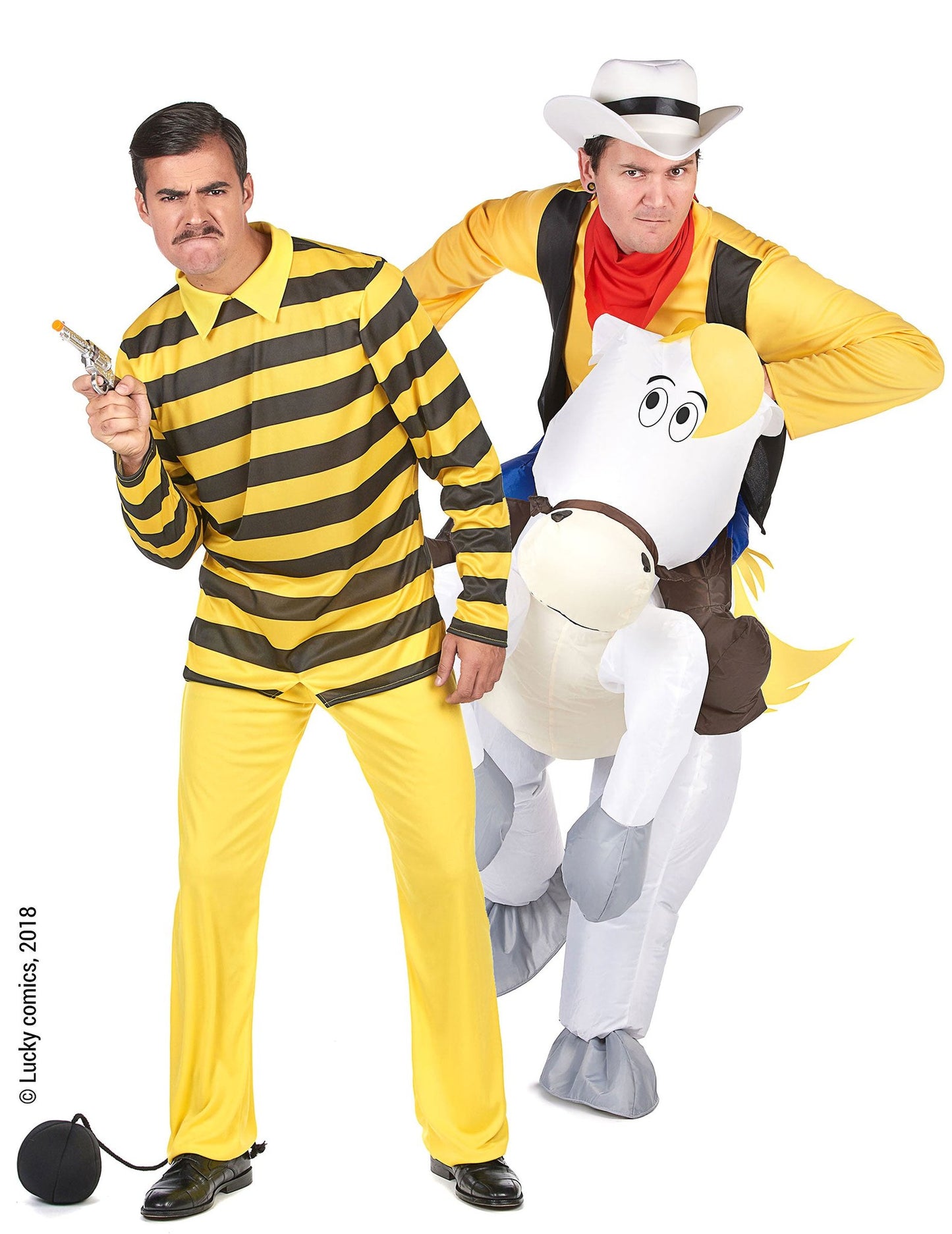 Párový kostým Nosi ma Jolly Jumper a Dalton - Lucky Luke™