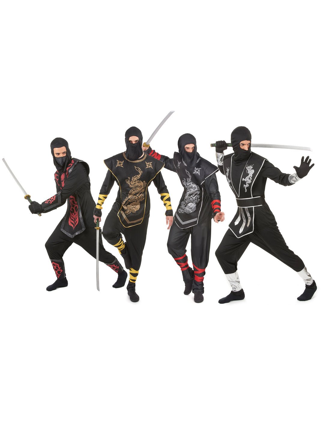 Skupinový ninja kostým