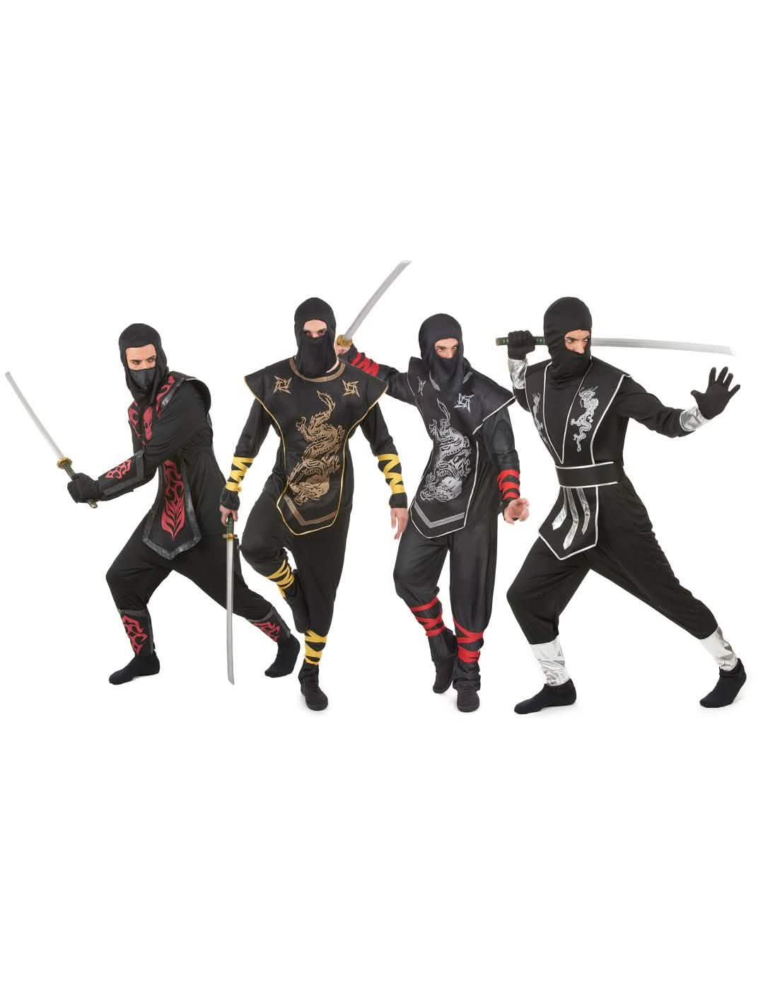Skupinový ninja kostým