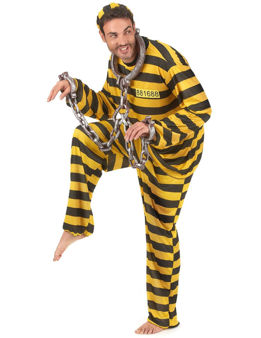 Dvojkostým žltého väzňa pre dospelých