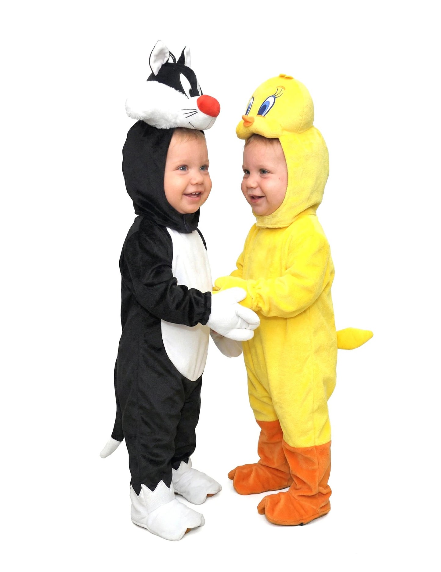 Déguisement de couple Titi™ et Grosminet™ bébé enfant