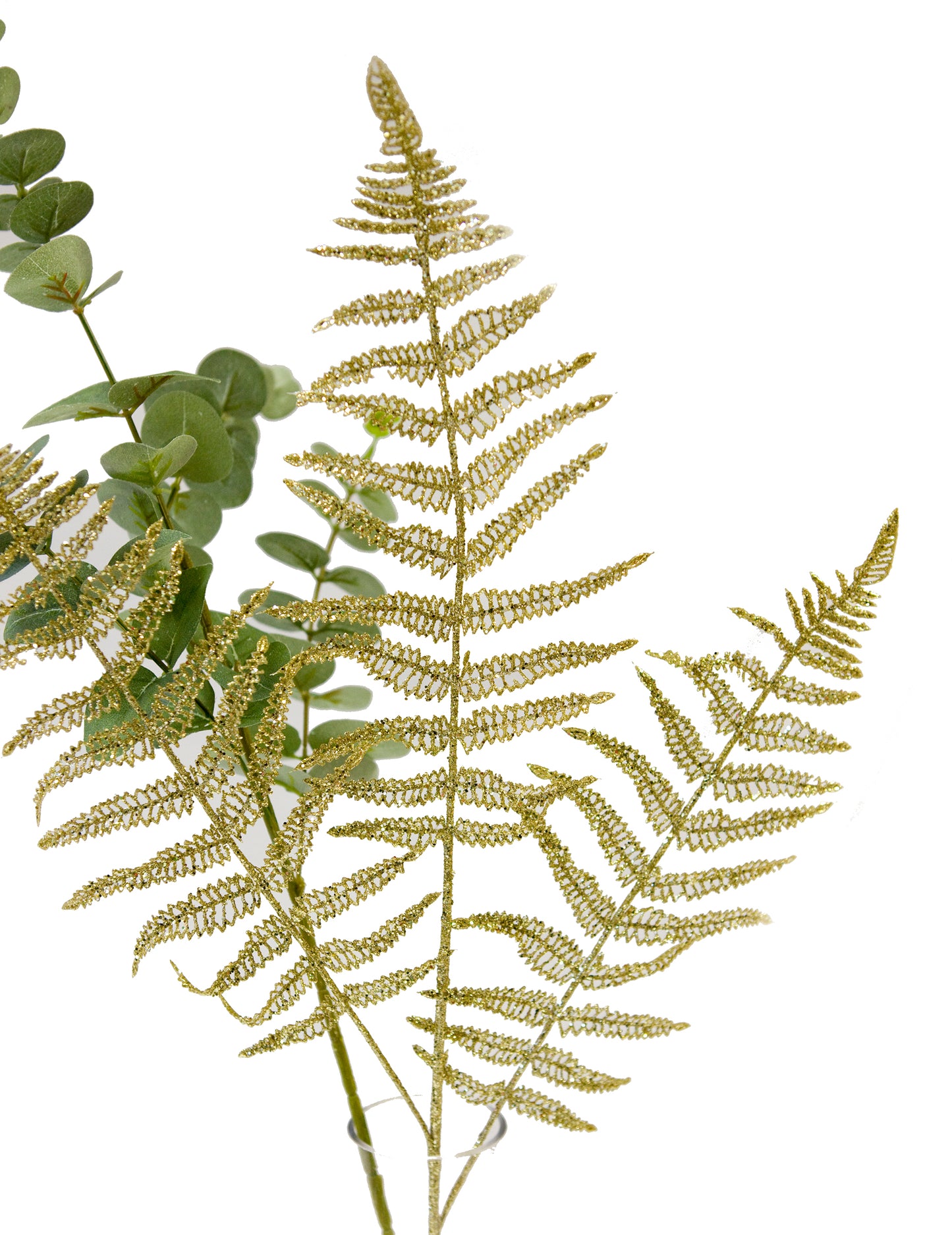 Zlatý trblietavý papradie kmeň 77 cm