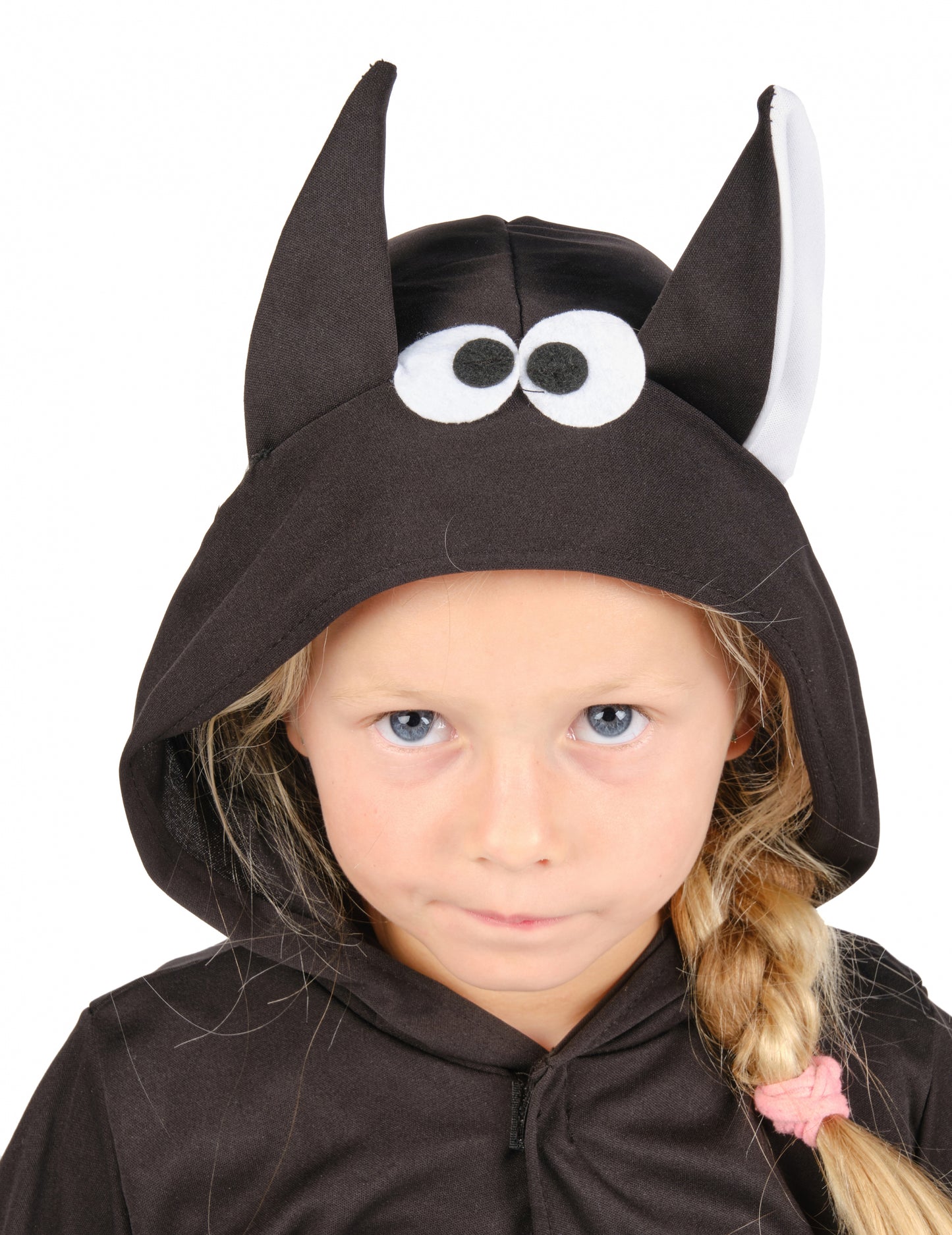 Čierna a fialová detská bunda